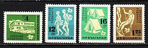 Болгария _, 1961, Туризм, Альпинизм, 4 марки